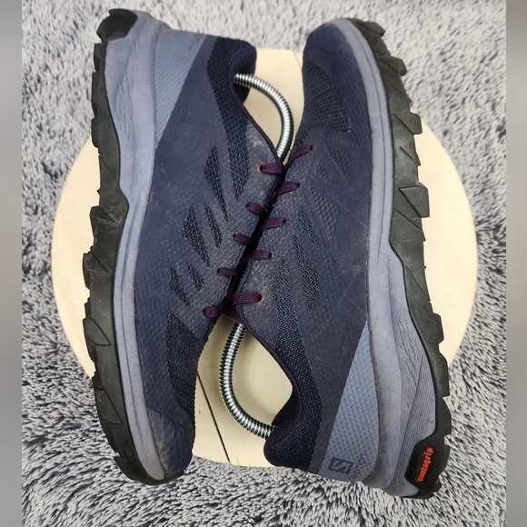 Salomon Outline Gore-Tex Hiking Shoes Purple Women's Size 8.5 - Picture 6 of 9